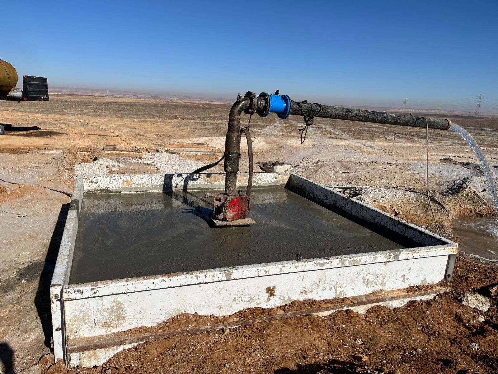 مشروع توريد وتشغيل مضخة بئر الحسا 